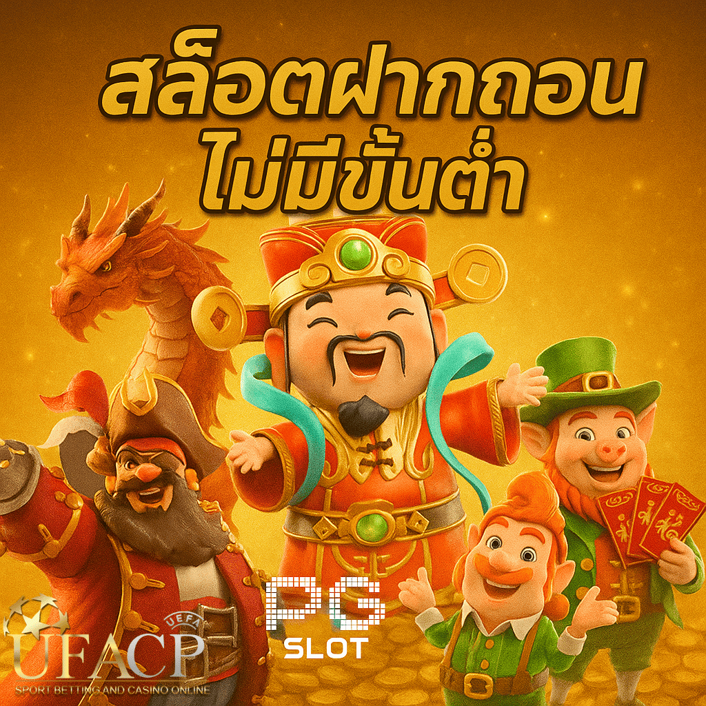 สล็อตฝากถอนไม่มีขั้นต่ำ