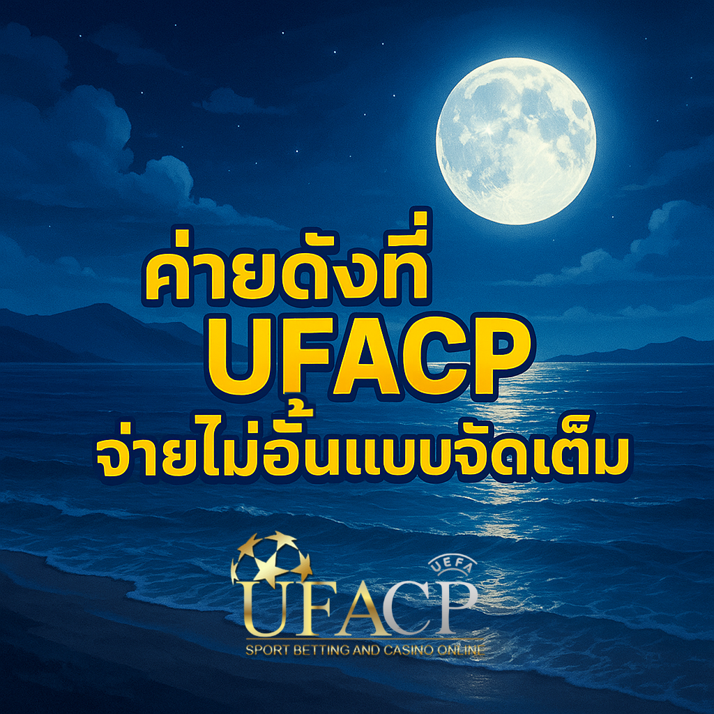 โปรโมทค่ายดังที่ UFACP จ่ายไม่อั้นแบบจัดเต็ม