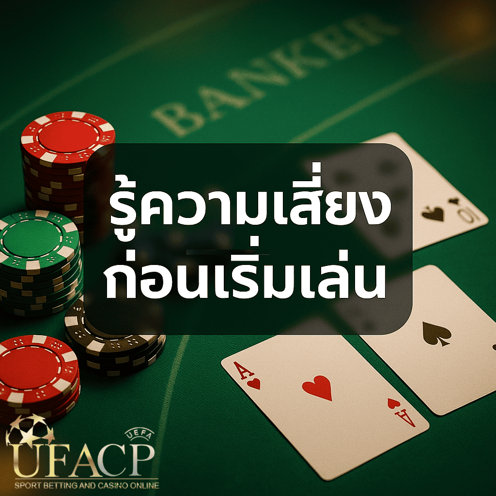 โปรโมท รู้ความเสี่ยงก่อนเริ่มเล่น