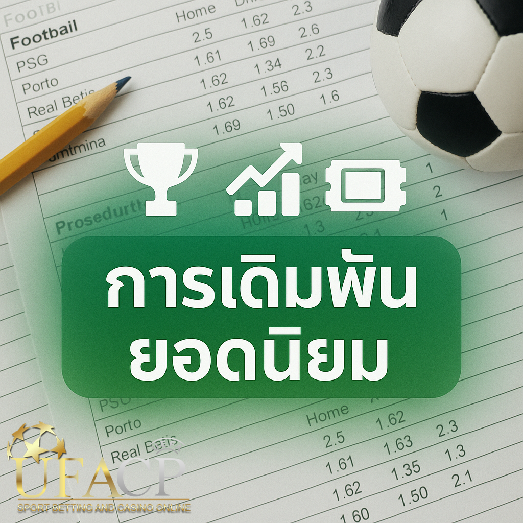 โปรโมท วิธีการแทงบอลออนไลน์